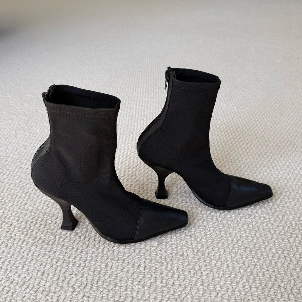 Tony Bianco Black Khan Ankle Boots - Picture 5 of 9